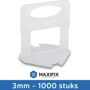 Alleen Vandaag Maxifix Levelling Clips - 3mm - 1000st