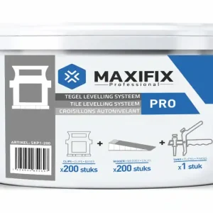 Uitverkoop Maxifix Pro Starterskit - 1,5mm - 200 Stuks
