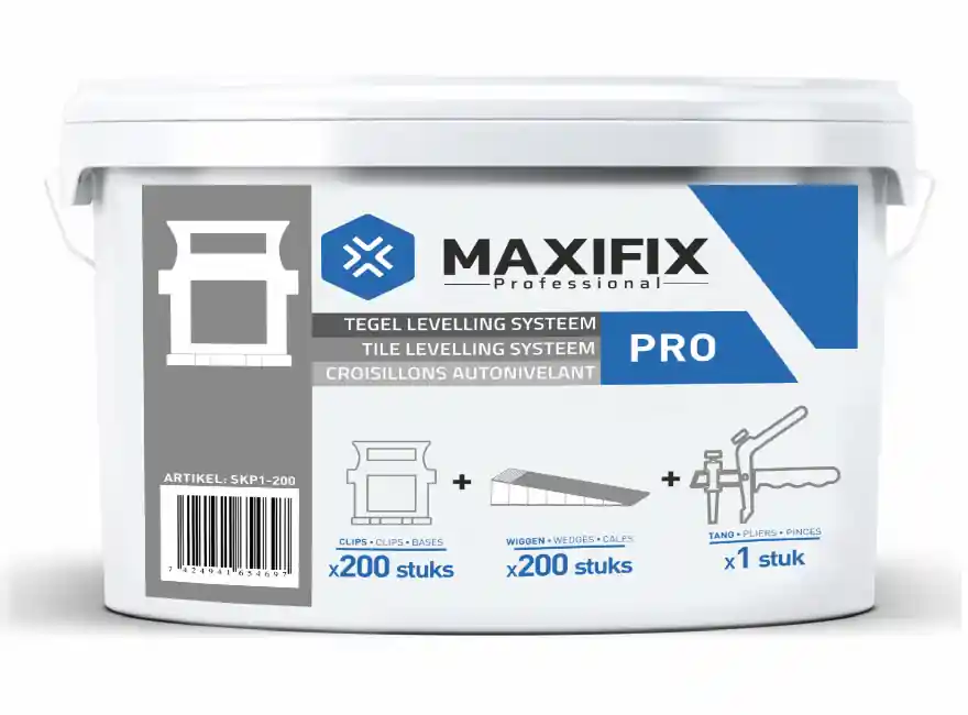 Uitverkoop Maxifix Pro Starterskit - 1,5mm - 200 Stuks