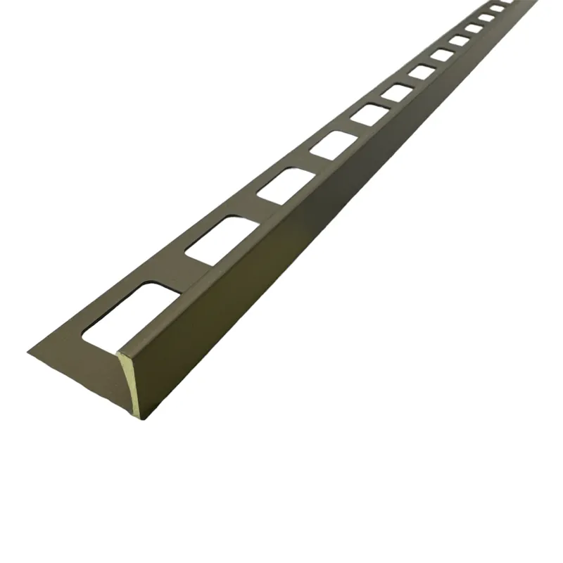 Betaalbaar Maxifix Tegelprofiel - Aluminium - 270cm - Mat Licht Brons - 12,5mm