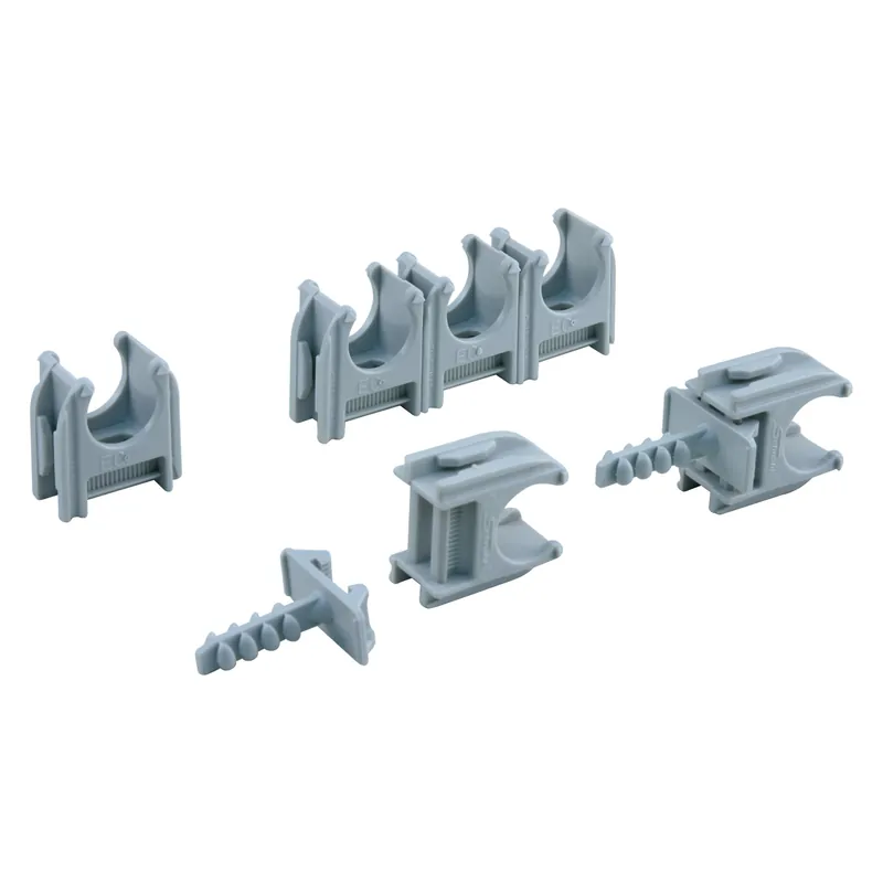 Exclusieve Aanbieding Q-Link Buisclip Euro - 16mm - 20 stuks - Grijs