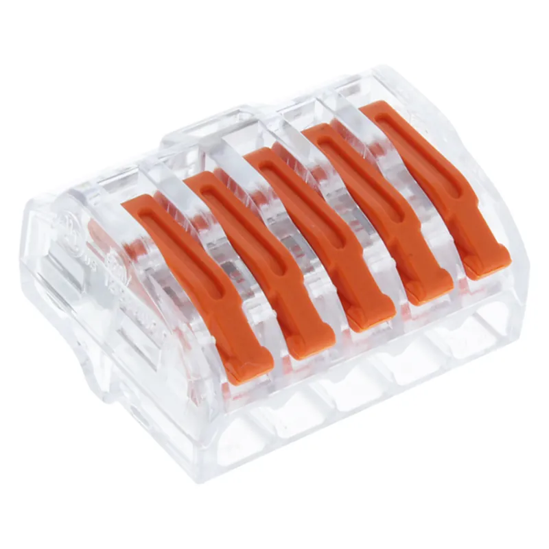 Meest Verkocht Q-Link Conex Lasklem 4mm² Hersluitbaar - 5-Polig - 10 stuks