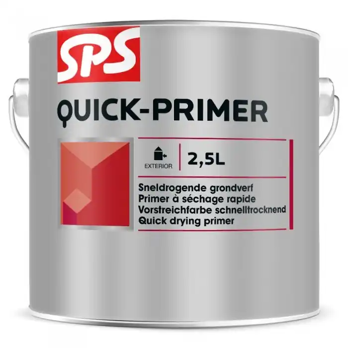 SPS Quick-Primer - Terpentinebasis - Wit - 2,5L Shop Nu