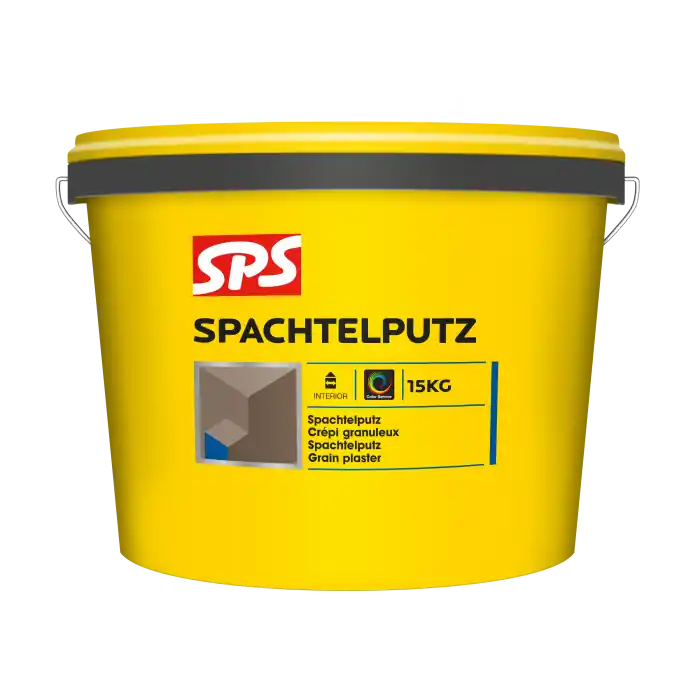 SPS Spachtelputz Sierpleister - 1,2mm - Binnen - Wit - 15kg Beperkt Aanbod