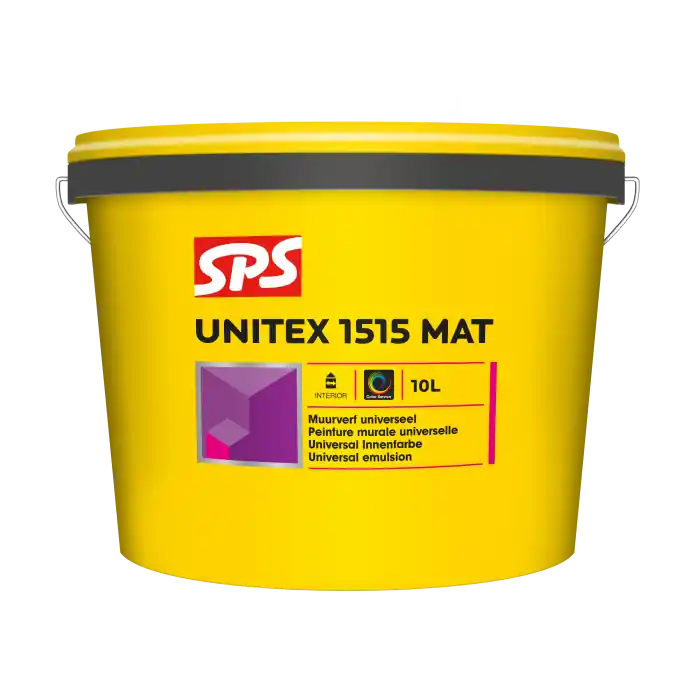 SPS Unitex 1515 Mat Muurverf - Wit - 10L Superprijs