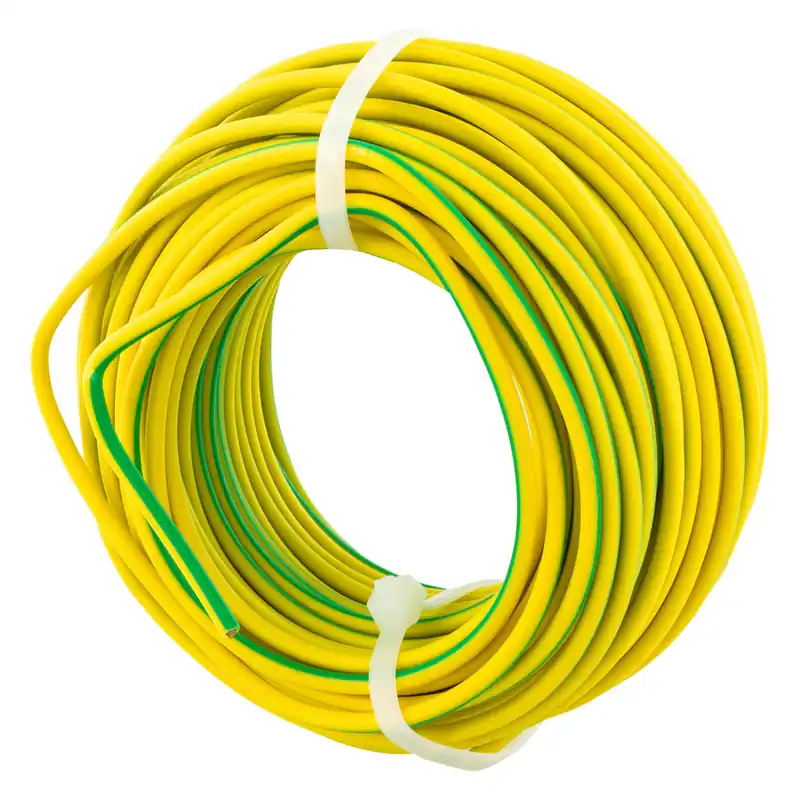Favoriet VD Draad Aardedraad 2,5mm - 20mtr - Geel/Groen
