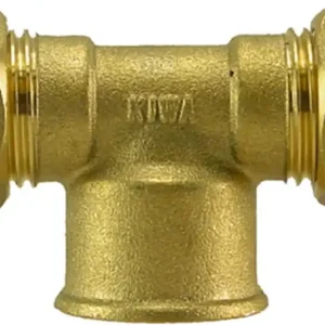 Op = Op Verlopend T-Koppeling - Knel x Binnendraad - 15mm x 3/8" x 15mm