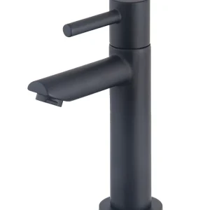 Wiesbaden Amador XL Opbouw Fonteinkraan - Hendel - Mat Zwart Dagaanbieding