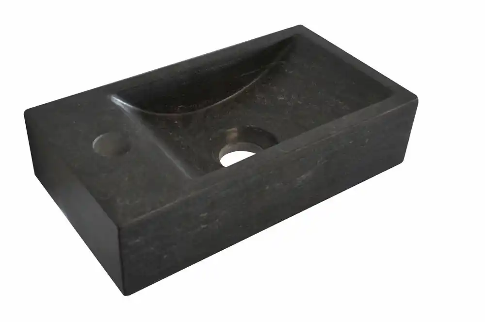 Wiesbaden B-Stone Natuursteen Fontein - Kraangat Links - 36x18x9cm Merkproduct