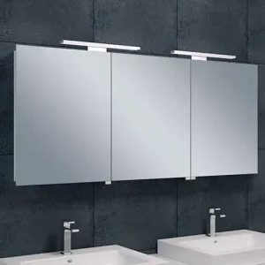Fabrieksprijs Wiesbaden Bright Spiegel met LED Verlichtingkast - Rechthoek - 140x60x14cm