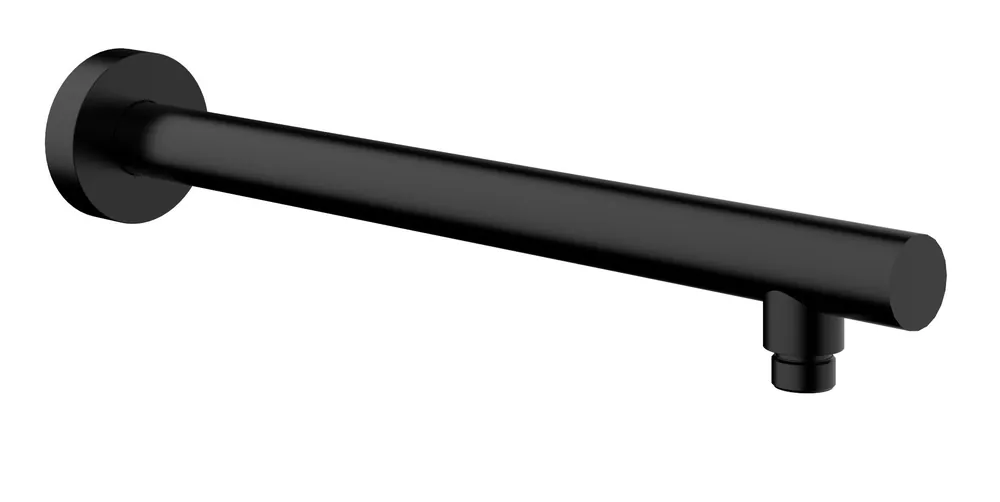 Wiesbaden Caral Douchearm met Muurbevestiging - 45cm - Mat Zwart Bestel Nu