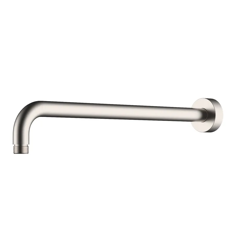 Wiesbaden Caral Douchearm met Muurbevestiging - 45cm - Geborsteld RVS Express Levering