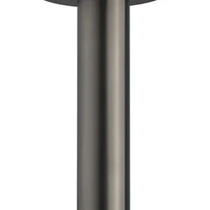 Wiesbaden Caral Douchearm met Plafondbevestiging - 15cm - Geborsteld Gunmetal Merkproduct