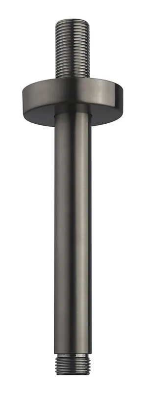Wiesbaden Caral Douchearm met Plafondbevestiging - 15cm - Geborsteld Gunmetal Merkproduct