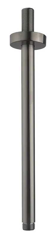 Wiesbaden Caral Douchearm met Plafondbevestiging - 30cm - Geborsteld Gunmetal Populair