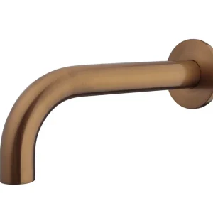 Wiesbaden Caral Inbouw Uitloop - 20cm - Geborsteld Brons Koper Goedkoop
