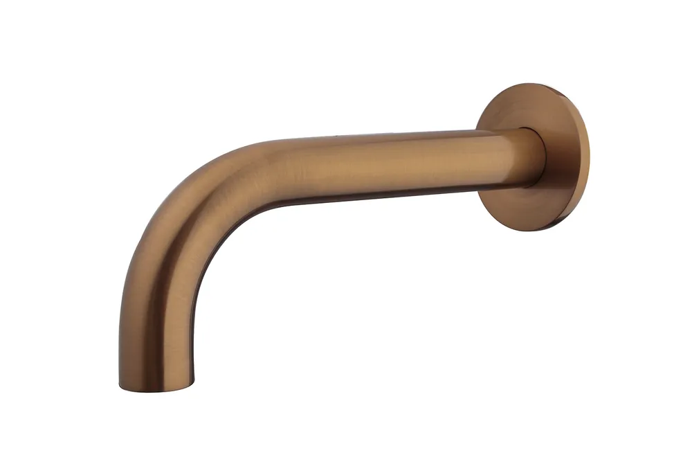 Wiesbaden Caral Inbouw Uitloop - 20cm - Geborsteld Brons Koper Goedkoop