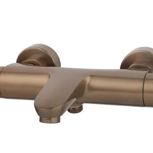 Exclusieve Aanbieding Wiesbaden Caral Thermostatische Opbouw Badkraan - Geborsteld Brons Koper