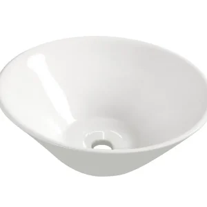 Wiesbaden Circle Keramisch Waskom - Rond - Ø42x15cm - Wit Betrouwbaar