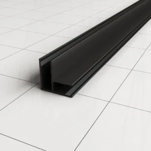 Wiesbaden Comfort Hoekprofiel - 10mm - 200cm - Mat Zwart Direct Beschikbaar