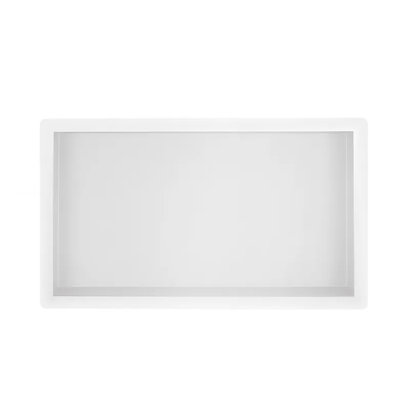 Wiesbaden Demis Inbouwnis - 60x30x7cm - Mat Wit Speciale Aanbieding