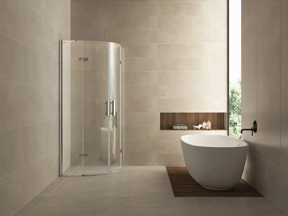 Betaalbaar Wiesbaden Double Douchecabine met 2 Draaideuren - Kwartrond - Nano Coating - 8mm Helder Glas - 90x90x200cm - Chrome
