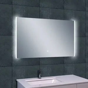 Voordeelprijs Wiesbaden Duo Spiegel met LED Verlichting - Rechthoek - Dimbaar - Spiegelverwarming - 102x60cm