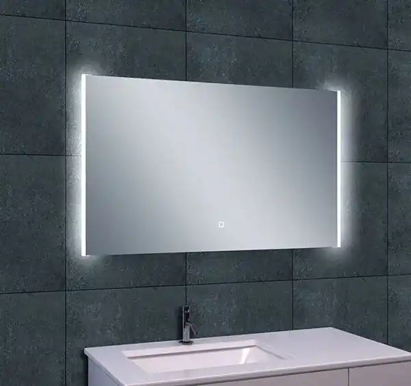 Voordeelprijs Wiesbaden Duo Spiegel met LED Verlichting - Rechthoek - Dimbaar - Spiegelverwarming - 102x60cm