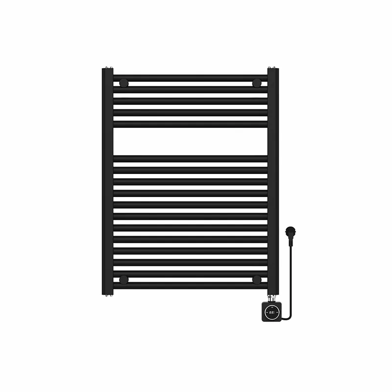 Direct Beschikbaar Wiesbaden Elektrische Radiator Smart Wifi - 76,6x60cm - Mat Zwart