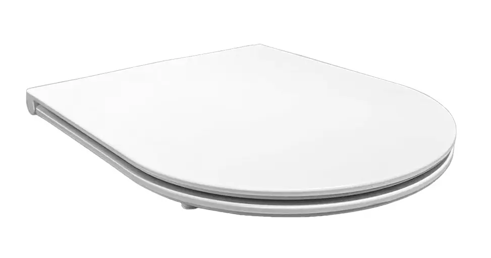 Wiesbaden Flatline Toiletzitting met Softclose & Quick Release - Mat Wit Must-Have