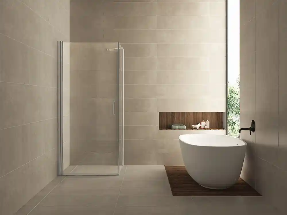 Aanbieding Wiesbaden Harm Douchecabine Zijwand met Draaideur - 8mm Helder Glaswand - 100x100x200cm - Nano Coating - Vierkant - Chroom