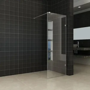 Wiesbaden Less Profielloos Inloopdouche - Nano Coating - 8mm Helder Glas - 60x200cm - Chroom Tijdelijk Beschikbaar
