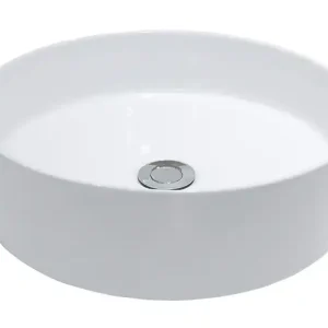 Laatste Versie Wiesbaden Link Keramisch Waskom - Rond - Ø40x12cm - Mat Wit