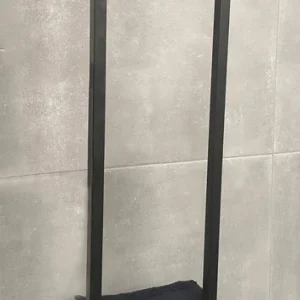 Wiesbaden Loft Handdoekrek 95x25x20cm - Mat Zwart Lage Prijs
