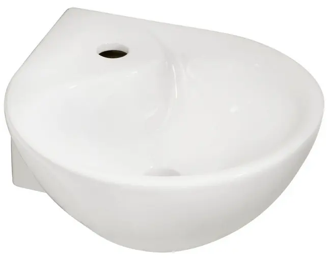 Op = Op Wiesbaden Porta Hoekfontein - 35x35x14,5cm - Wit