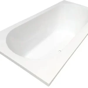 Bestel Nu Wiesbaden Portus Acryl Inbouw Ligbad - 190x90x49cm - Wit