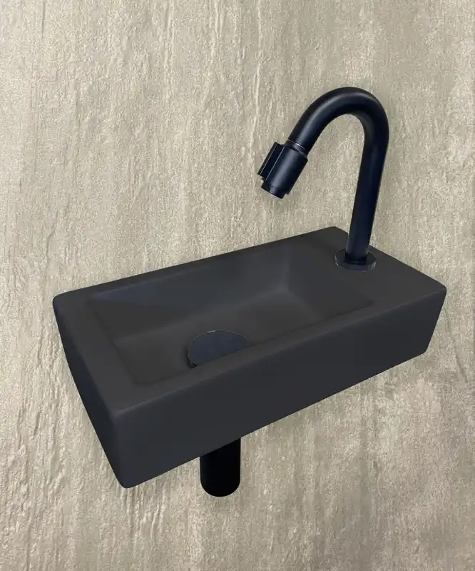 Wiesbaden Rhea XS Quartz Fonteinset - Rechts - 36x18x9cm Gratis Retour