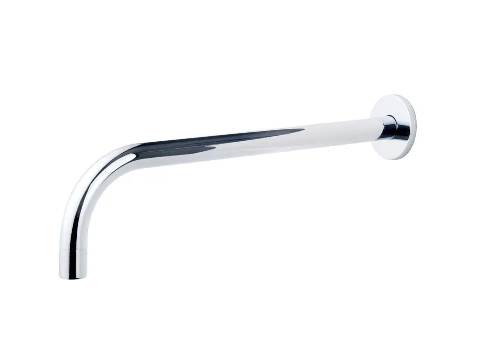 Wiesbaden Slim Inbouw Uitloop - 30cm - Chroom Snelle Levering