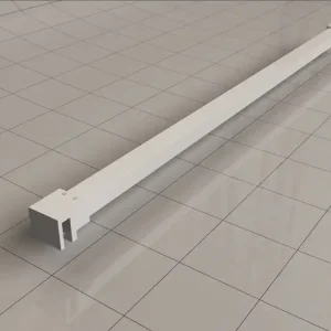 Laatste Kans Wiesbaden Slim Stabilisatiestang - 120cm - Mat Wit