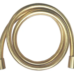 Wiesbaden Smooth Doucheslang - Kunststof - 150cm - Geborsteld Messing Gereduceerde Prijs