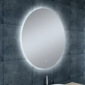 Uitverkoop Wiesbaden Soul Spiegel met LED Verlichting - Rond - Dimbaar - Spiegelverwarming - Ø80cm