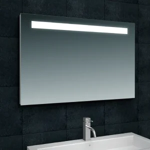Nu Kopen Wiesbaden Tigris Spiegel met LED Verlichting - Rechthoek - 100x80cm