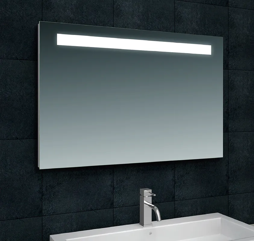 Nu Kopen Wiesbaden Tigris Spiegel met LED Verlichting - Rechthoek - 100x80cm