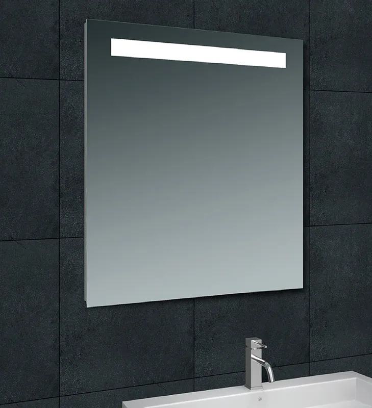 Hoge Kwaliteit Wiesbaden Tigris Spiegel met LED Verlichting - Rechthoek - 60x80cm