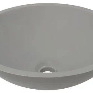 Korting Wiesbaden Valerie Solid Surface Waskom - Rond - Ø43x13cm - Beton