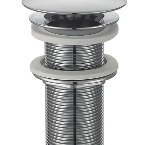 Wiesbaden Vaste Verlengd Afvoerplug - Chroom Dagaanbieding