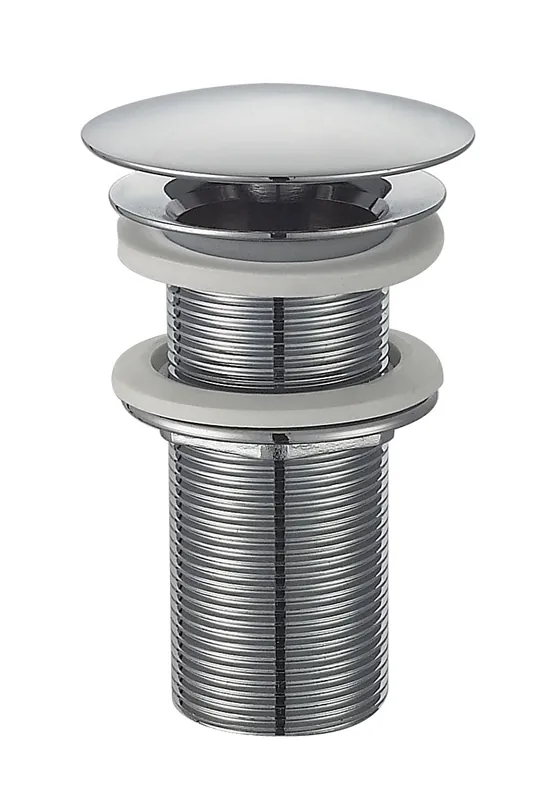 Wiesbaden Vaste Verlengd Afvoerplug - Chroom Dagaanbieding