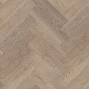 Wood Klik PVC Visgraat Vloer met Geïntegreerde Ondervloer - Dominicano Oak Must-Have