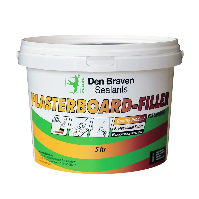 Zwaluw PlasterboardFiller 5 liter wit Alleen Vandaag