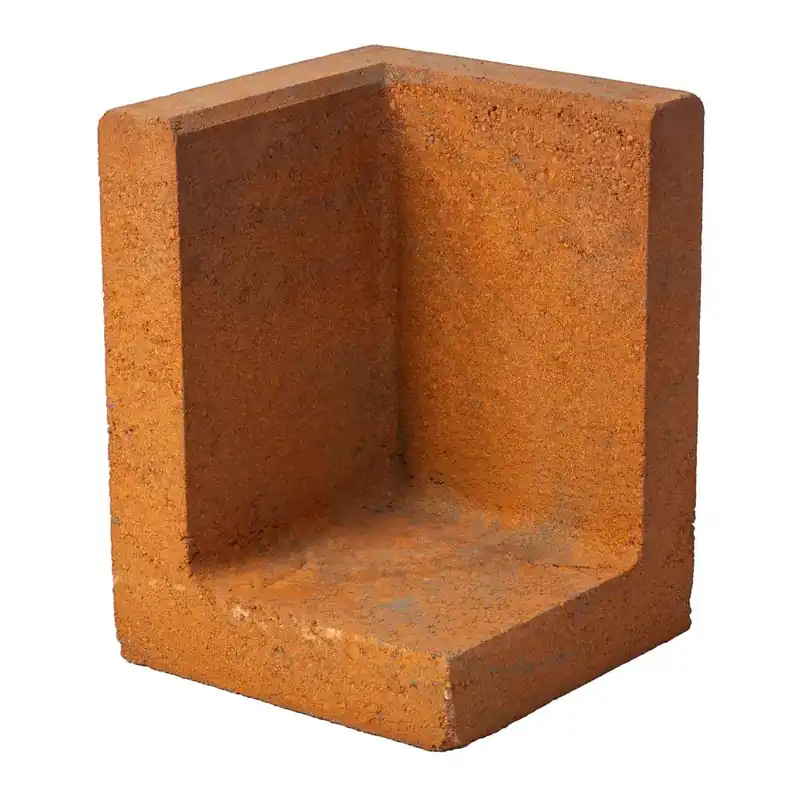 Goedkoop Dirksen L-hoekelement 50x50x80 Roestbruin
